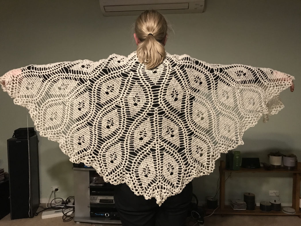 Alpaca Crochet Wrap