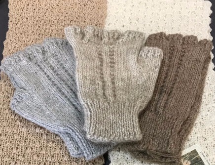 Hand Crafted Alpaca Fingerless Gloves